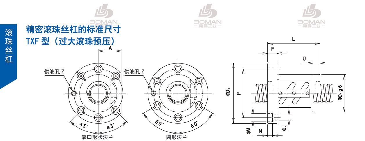 TSUBAKI 20TXFA6 tsubaki丝杆